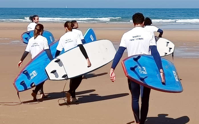 Beginner surf lesson in Sagres